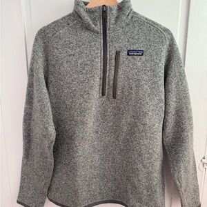 Patagonia Gray Better Sweater Quarter-Zip